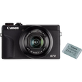 Canon PowerShot G7X Mark III + Battery Kit (Canon 3637C014) – Black