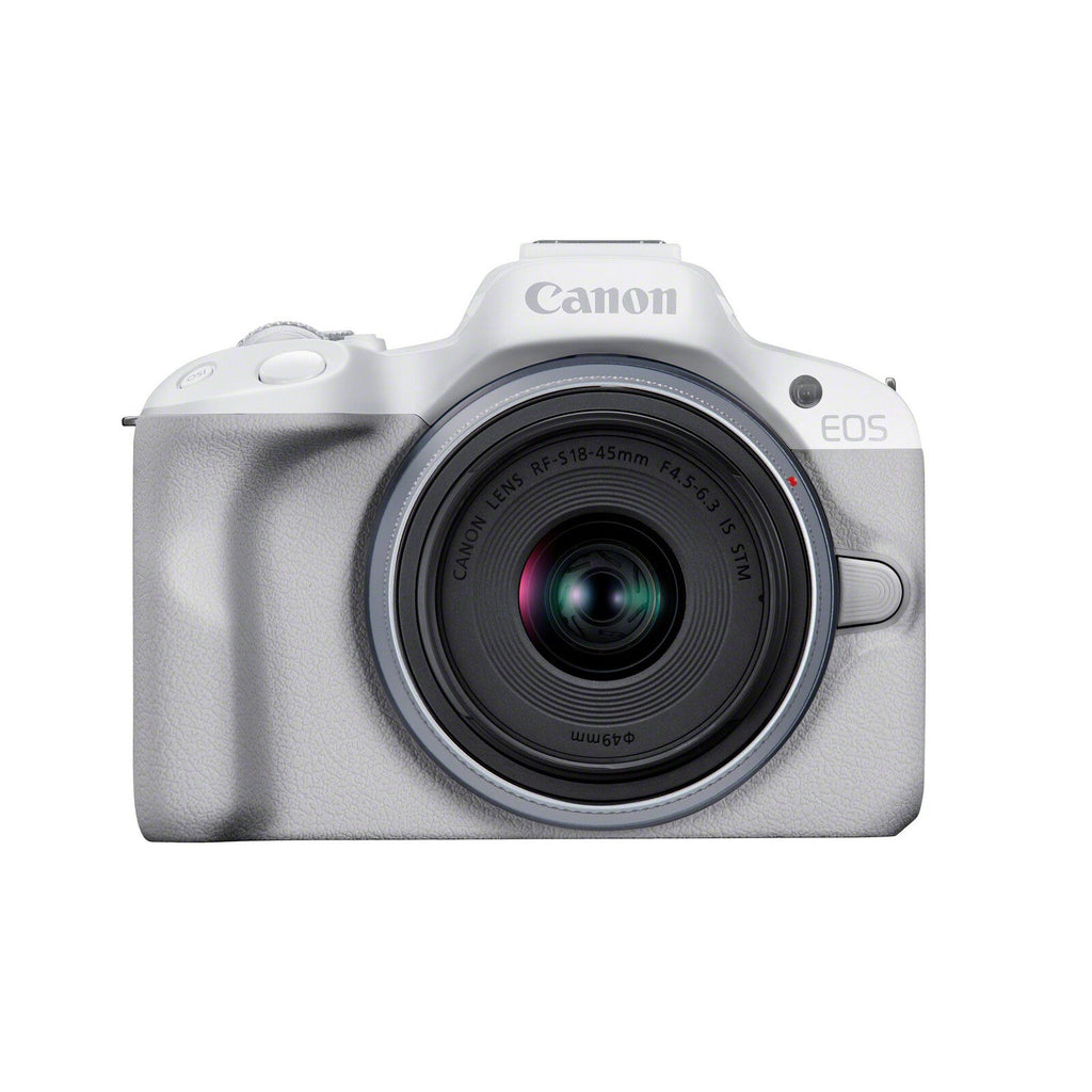 Canon EOS R50 (White) + RF-S 18-45mm F4.5-6.3 IS STM