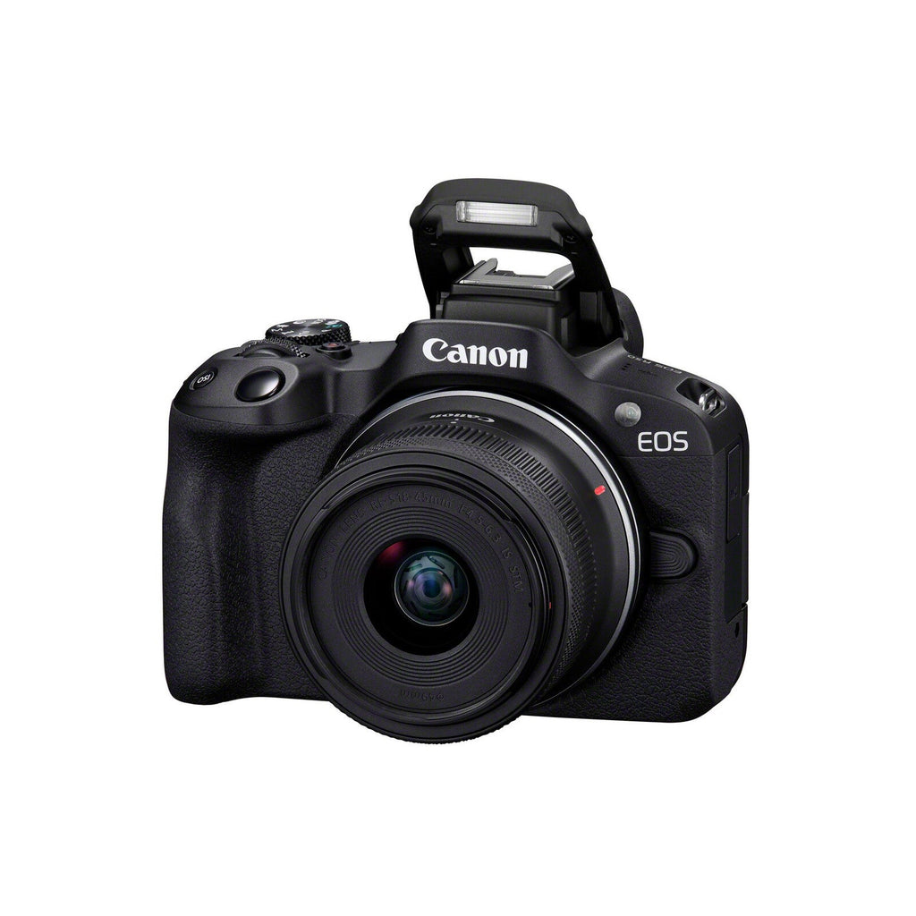 Canon EOS R50 (Black) + RF-S 18-45mm IS STM Creator Kit