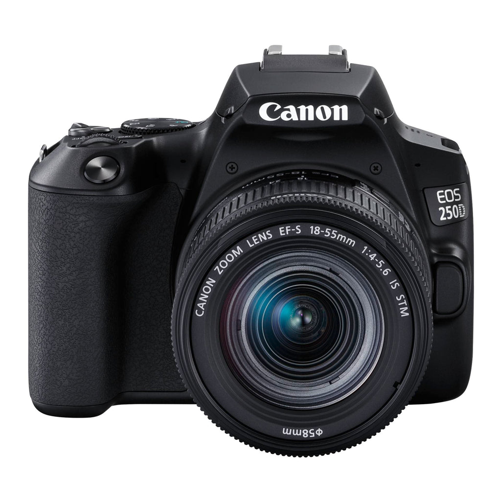 Canon EOS 250D (Black) + EF-S 18-55mm IS STM (Canon 3454C002)