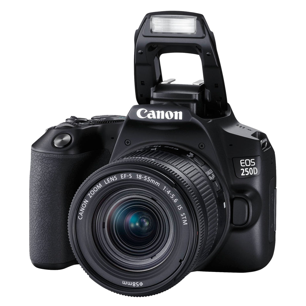 Canon EOS 250D (Black) + EF-S 18-55mm IS STM (Canon 3454C002)