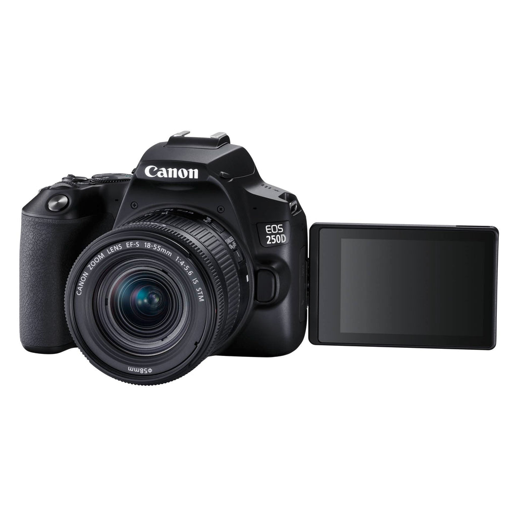 Canon EOS 250D (Black) + EF-S 18-55mm IS STM (Canon 3454C002)